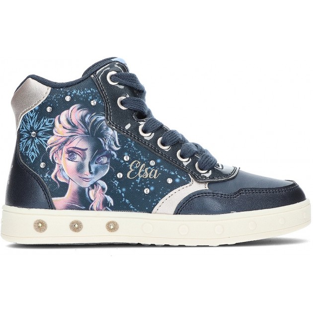 BOTTINES GEOX FROZEN ELSA J268WE NAVY