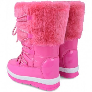 BOTTES GARVALIN 231855 CHEVEUX APRESKI FUCSIA