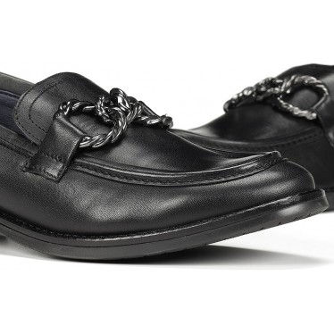 MOCASSIN FLUCHOS HARVARD DORKING D9117 NEGRO