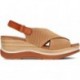 SANDALES PAULA URBAN 3-300 NABUK TABACO