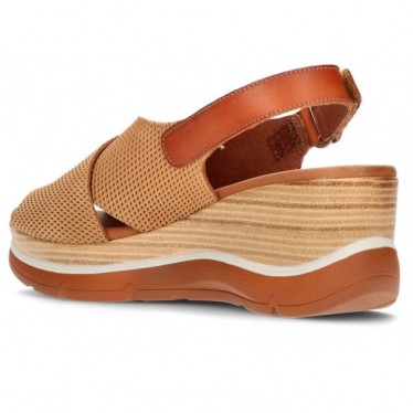 SANDALES PAULA URBAN 3-300 NABUK TABACO