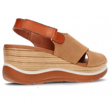 SANDALES PAULA URBAN 3-300 NABUK TABACO
