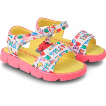 AGATHA RUIZ DE LA PRADA SANDALES IMPRIMÉ 232955 BLANCO