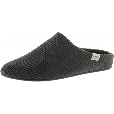 CHAUSSONS VICTORIA UNISEXE NORD EN VELOURS CÔTELÉ 1081107 NEGRO