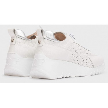 BASKETS WONDERS MENTHE E6720 BLANCO