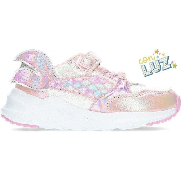 CONGUITOS SPORTIFS AVEC LUMIÈRE SIRÈNE 261017 PINK CONGUITOS SPORTIFS AVEC LUMIÈRE SIRÈNE 261017 PINK
