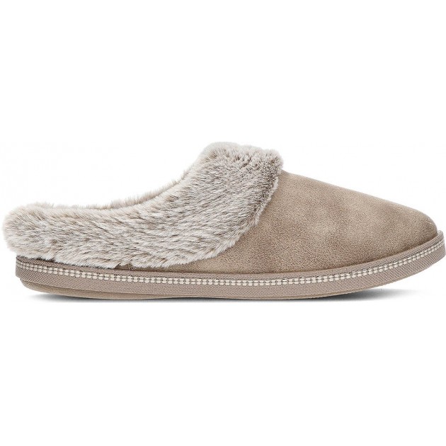 SKECHERS CHAUSSONS COSY FEU DE CAMP 167625 TAUPE SKECHERS CHAUSSONS COSY FEU DE CAMP 167625 TAUPE