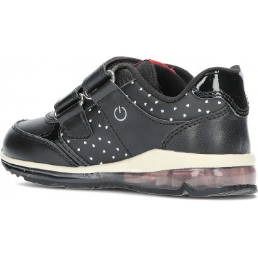 SNEAKERS AVEC LUMIÈRE GEOX MINNIE MOUSE B3685C BLACK