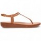 SANDALES FITFLOP TIA TOE THONG CARAMEL