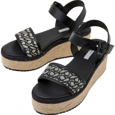 SANDALES PEPE JEANS WITNEY JACQUARD PLS90594 BLACK
