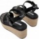 SANDALES PEPE JEANS WITNEY JACQUARD PLS90594 BLACK