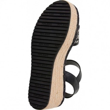 SANDALES PEPE JEANS WITNEY JACQUARD PLS90594 BLACK