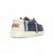 CHAUSSURES EN LIN DUDE WALLY NAVY