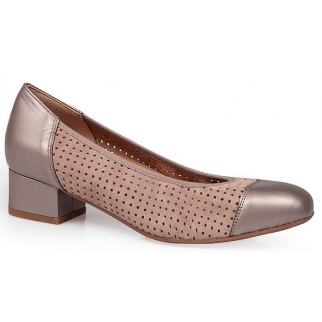 CHAUSSURES À TALONS CONFORT POUR FEMMES CALZAMEDI BEIGE CHAUSSURES À TALONS CONFORT POUR FEMMES CALZAMEDI BEIGE