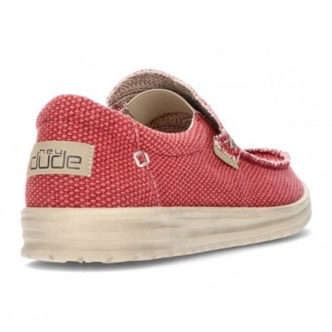 CHAUSSURES DUDE MIKKA 150301 POMPEIAN_RED