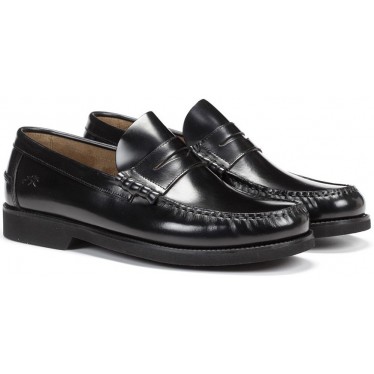 FLUCHOS F0047 STAMFORD MOCASIN HOMME NEGRO