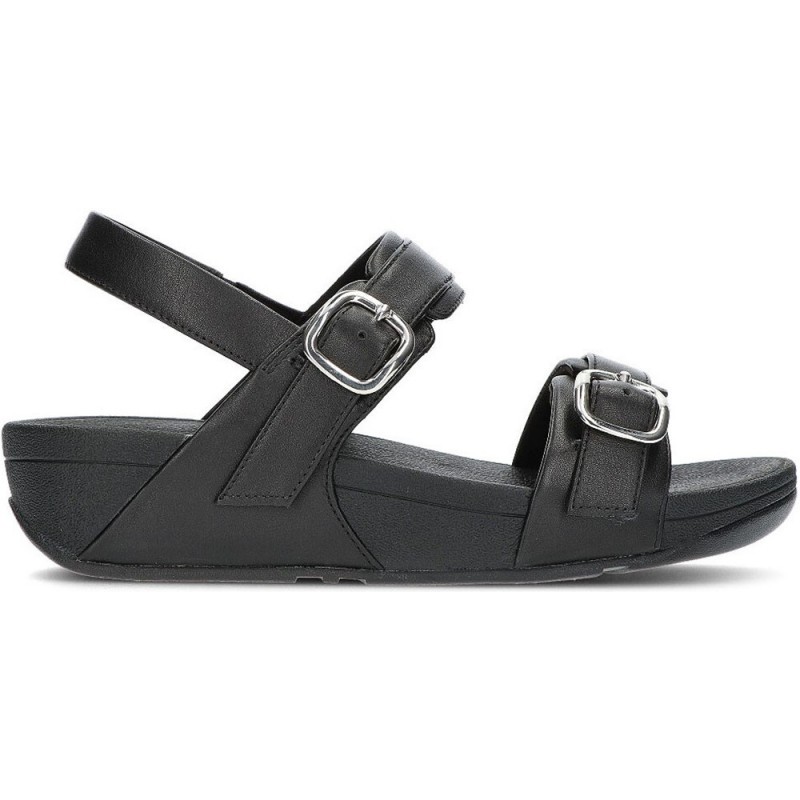 SANDALES À BRIDES ARRIÈRE RÉGLABLES FITFLOP LULU BLACK