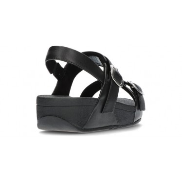 SANDALES À BRIDES ARRIÈRE RÉGLABLES FITFLOP LULU BLACK