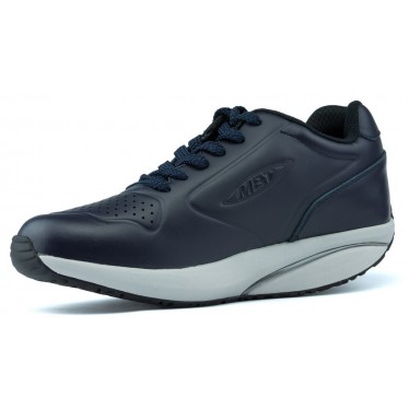 CHAUSSURES FEMME D'HIVER EN CUIR MBT 1997 NAVY