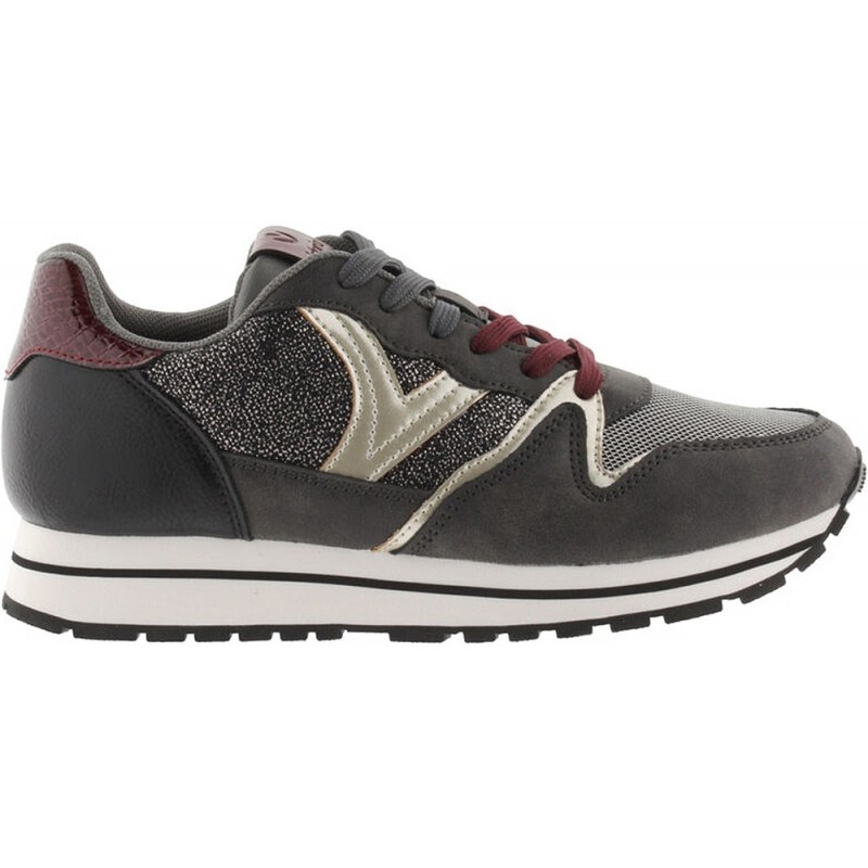 BASKETS BRILLANTES VICTORIA COMETA 1141137 ANTRACITA