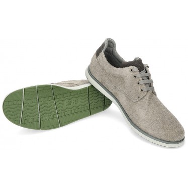 CHAUSSURES CAMPER SMITH K100478 DAIM GRIS