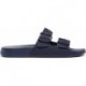 SANDALES FITFLOP IQUSHION GLISSIÈRES À BOUCLE À DEUX BARRES FD2 MIDNIGHT_NAVY