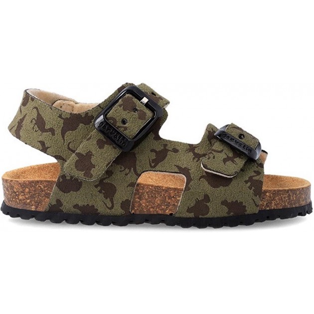 SANDALES GARVALIN 232666 IMPRIMÉ CAMOUFLAGE KAKI