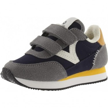 BASKETS À BANDES ENFANTS VICTORIA ASTRO 1137103 GRIS
