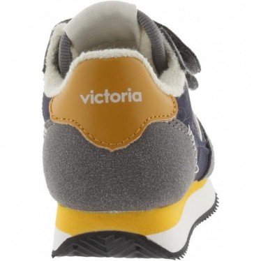 BASKETS À BANDES ENFANTS VICTORIA ASTRO 1137103 GRIS