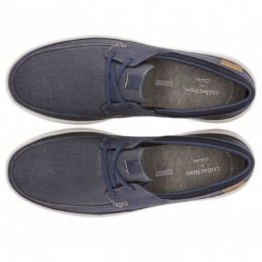 SNEAKERS CLARKS EN DENTELLE CANTAL NAVY