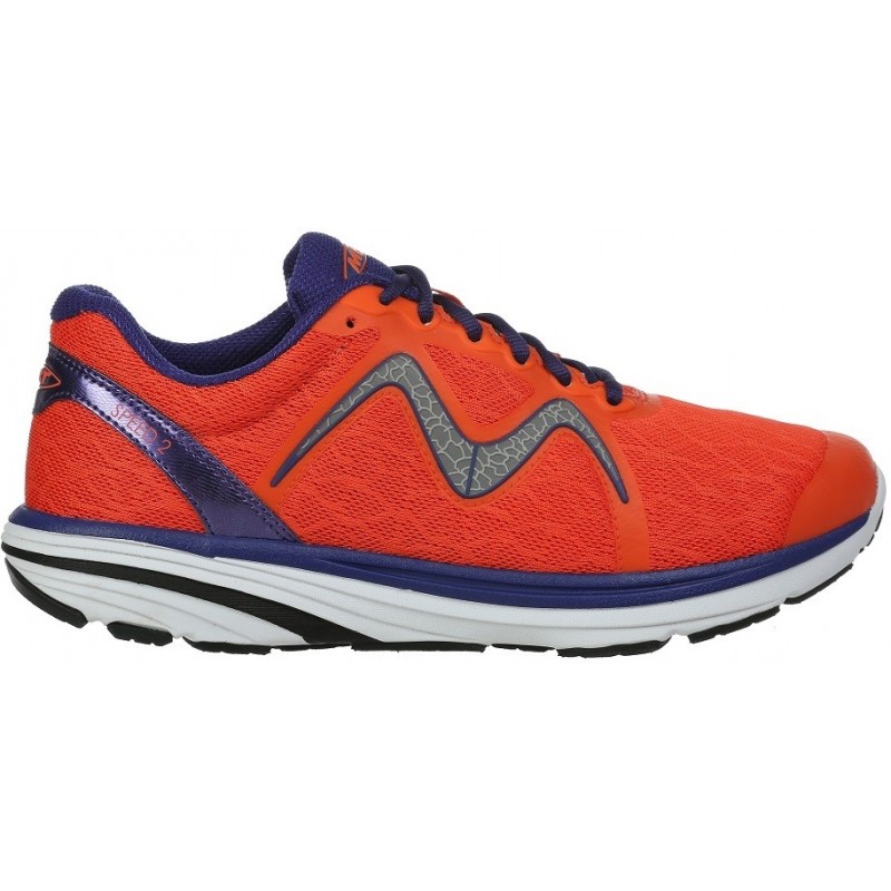 MBT SPEED 2 RUNNING W Chaussures ORANGE_NAVY