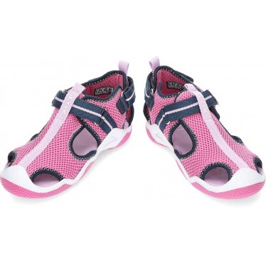 SANDALES GEOX J WADER J-1508A FUCSIA