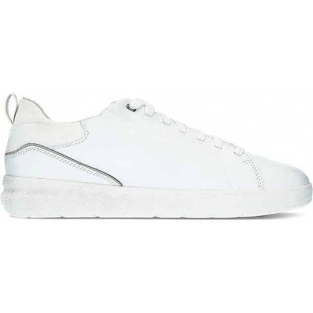 BASKETS GEOX SPHERICA U25E7B WHITE BASKETS GEOX SPHERICA U25E7B WHITE