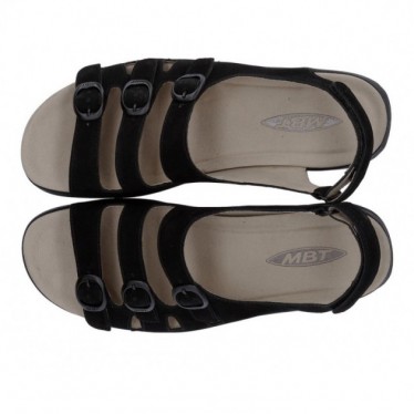 SANDALES MBT KORA W BLACK_NUBUCK