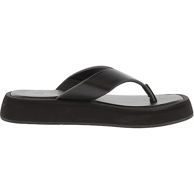 VICTORIA 1275100 TONGS EFFET CUIR BLACK VICTORIA 1275100 TONGS EFFET CUIR BLACK