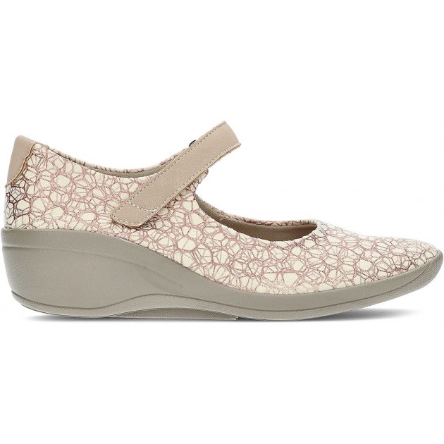 MANOLETINES À COIN ÉLASTIQUE ARCOPEDICO W BEIGE MANOLETINES À COIN ÉLASTIQUE ARCOPEDICO W BEIGE