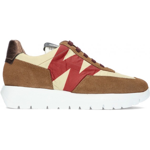 BASKETS MERVEILLES TENDANCE NYLON A-2422 CUERO BASKETS MERVEILLES TENDANCE NYLON A-2422 CUERO