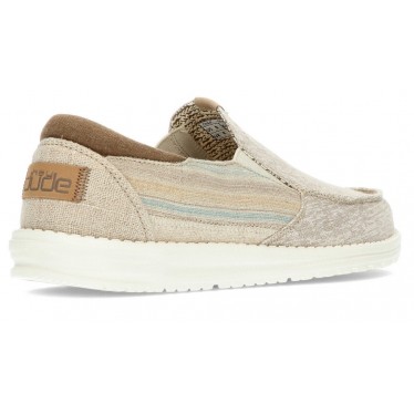 DUDE THAD MOCASSINS BEIGE