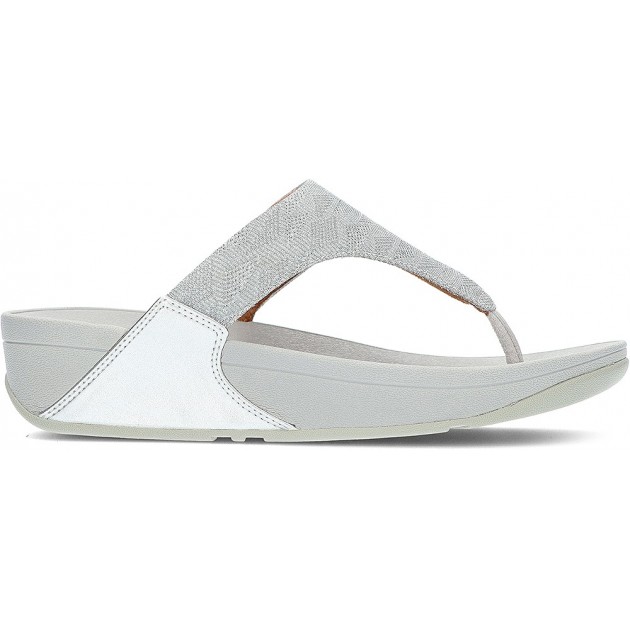SANDALES FITFLOP LULU GLITZ ET8 SILVER SANDALES FITFLOP LULU GLITZ ET8 SILVER
