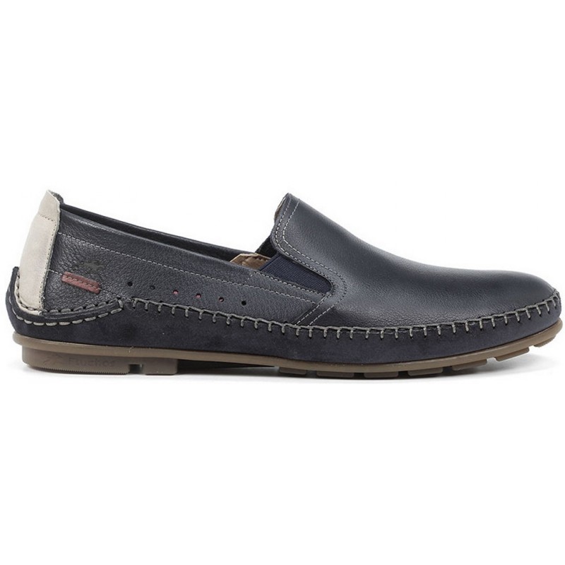 FLUCHOS F1174 DORIAN KODIAK MOCASIN HOMME MARINO
