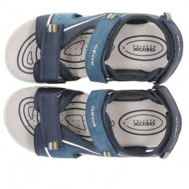 SANDALE GEOX ALBEN J25AVA NAVY