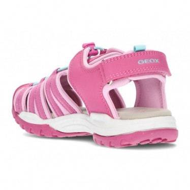 SANDALE FERMÉE GEOX BOREALIS J020WB PINK