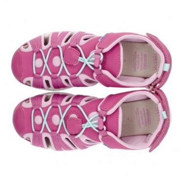 SANDALE FERMÉE GEOX BOREALIS J020WB PINK