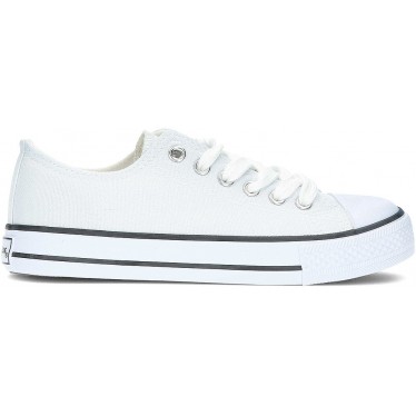 SNEAKERS CONGUITO EN TOILE 28301 BLANCO