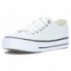 SNEAKERS CONGUITO EN TOILE 28301 BLANCO