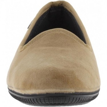 VICTORIA ODA DANSEUSE EN VELOURS 1049114 PANTOUFLES MIEL