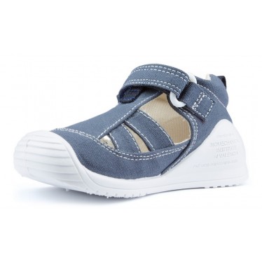 Sandales BIOMECANICS CANVAS BABY AZAI AZUL_MARINO