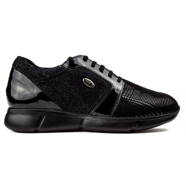 SHOES DTORRES BIMBA CORDONES NEGRO