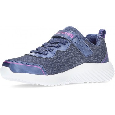 BASKETS SKECHERS GIRLY GROOVE 303528 NAVY