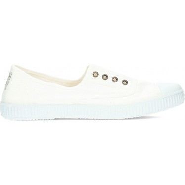 SNEAKERS VICTORIA 106623 TOILE ANGLAISE BLANCO